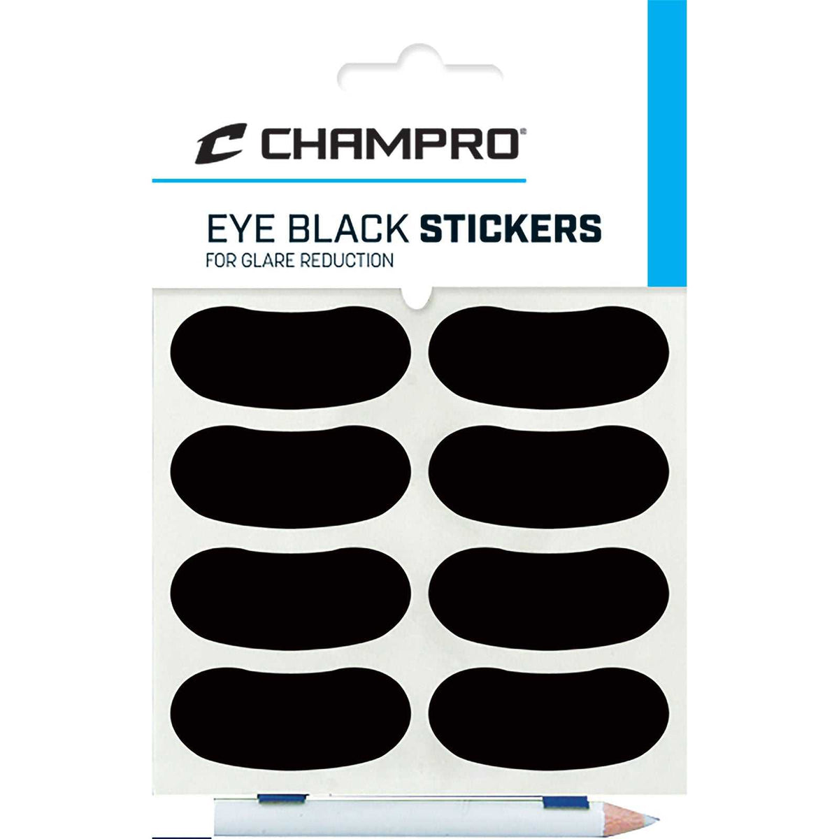Champro A032 Eye Black Stickers - 12 pk - HIT a Double