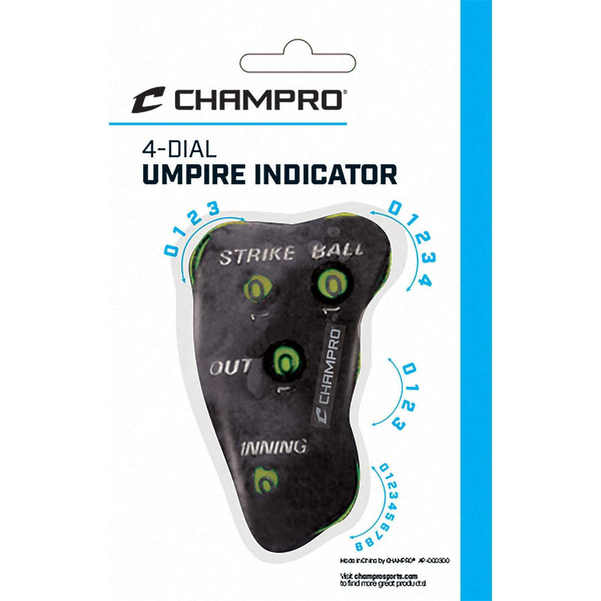 Champro A042 4-Dial Indicator - 12 pk - HIT a Double