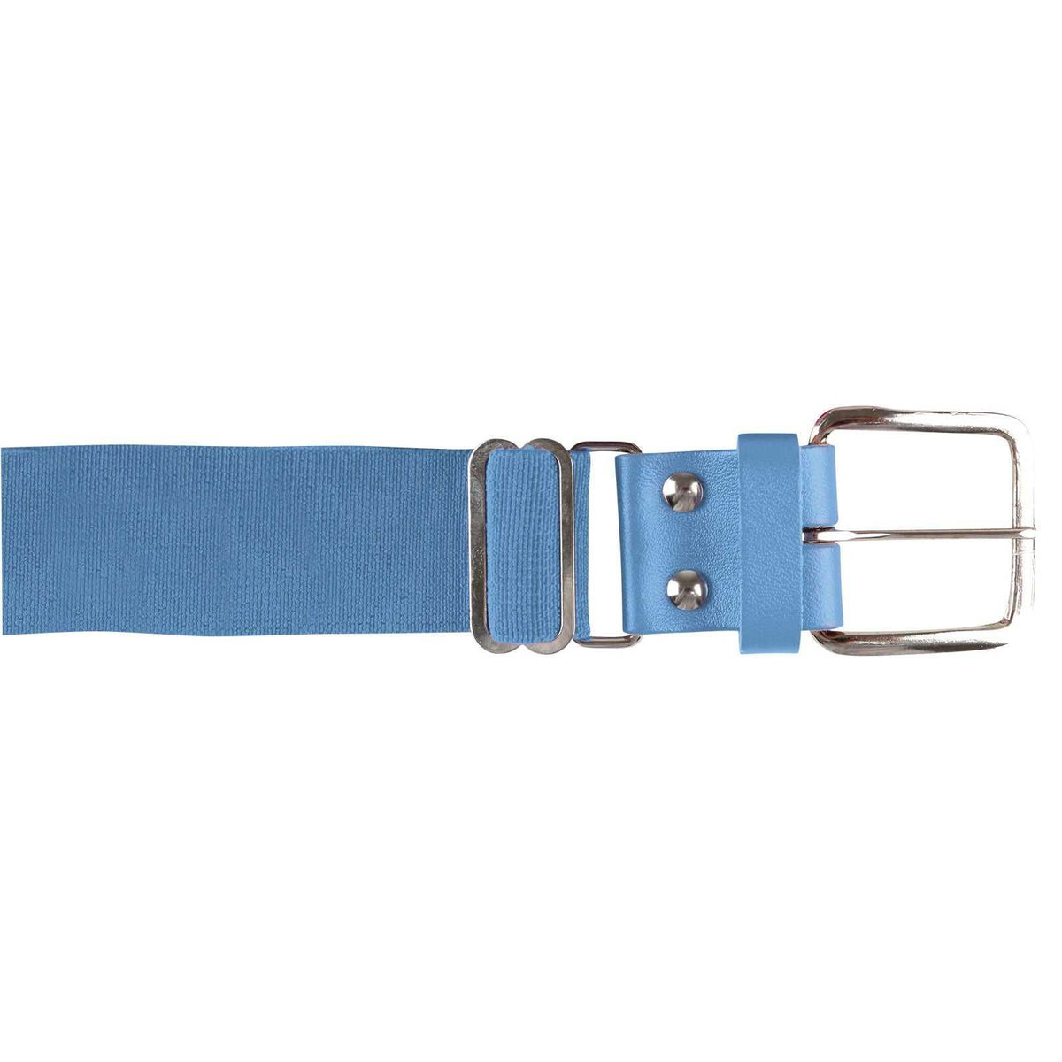 Champro A060 Brute Baseball Belt Leather Tab (6 pk) - Columbia Blue - HIT a Double