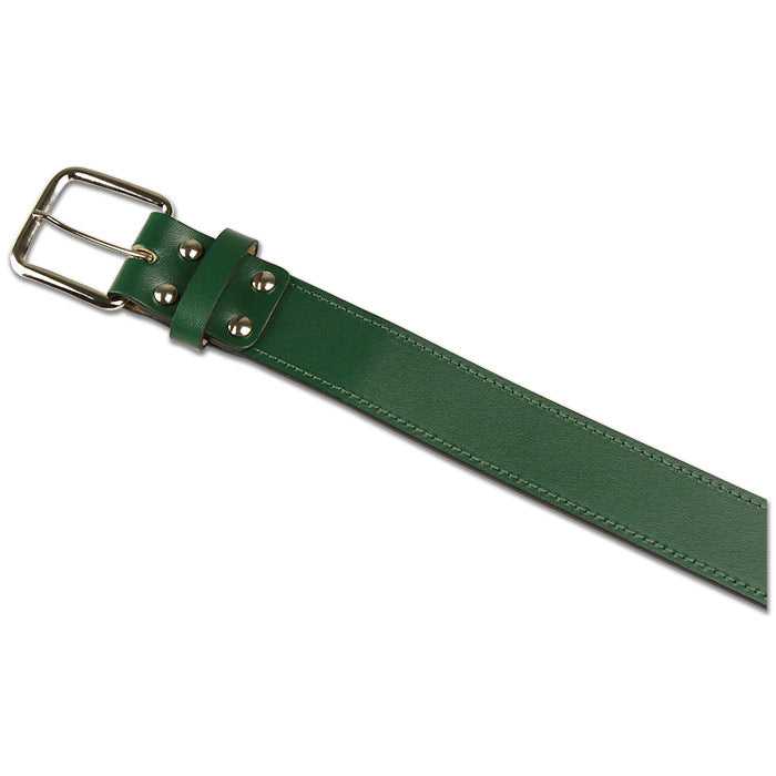 Champro A063 Genuine Bonded Leather Belt - Forest Green - HIT a Double