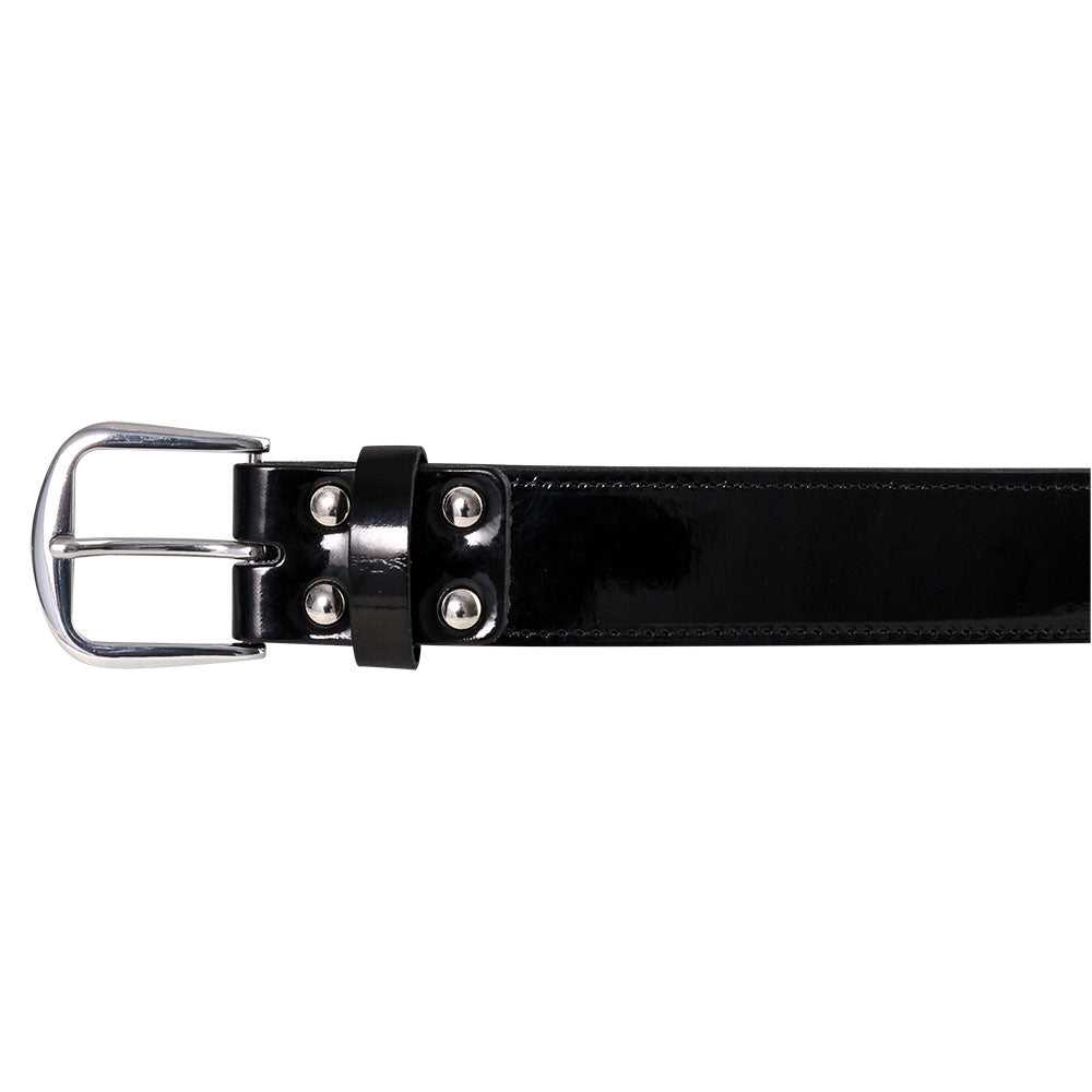 Champro A068 Patent Leather Belt - Black - HIT A Double