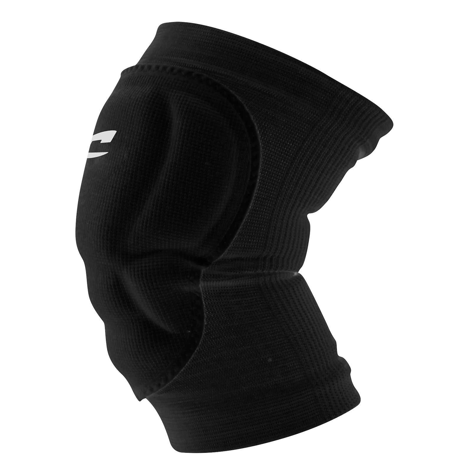 Champro A1004 High Compression/Low Profile Knee Pad Pair - Black - HIT a Double