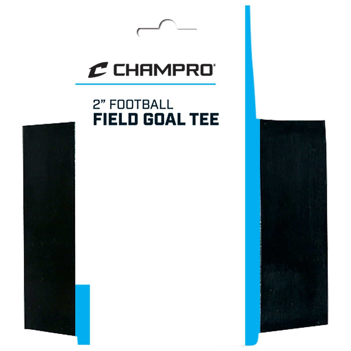 Champro A101S-H 1&quot; Heavy Black Field Goal Tee Retail - HIT a Double