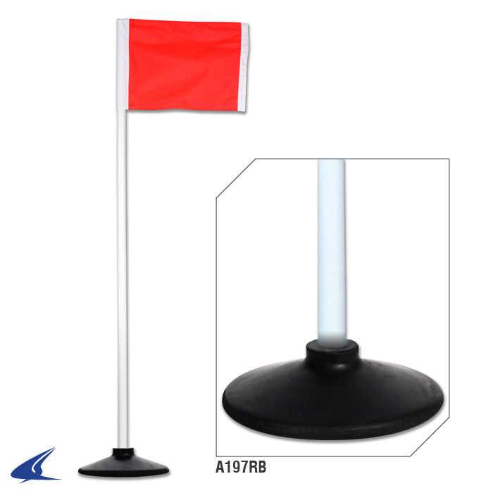 Champro A193RB-A197RB Corner Flags with Rubber Bases - HIT a Double