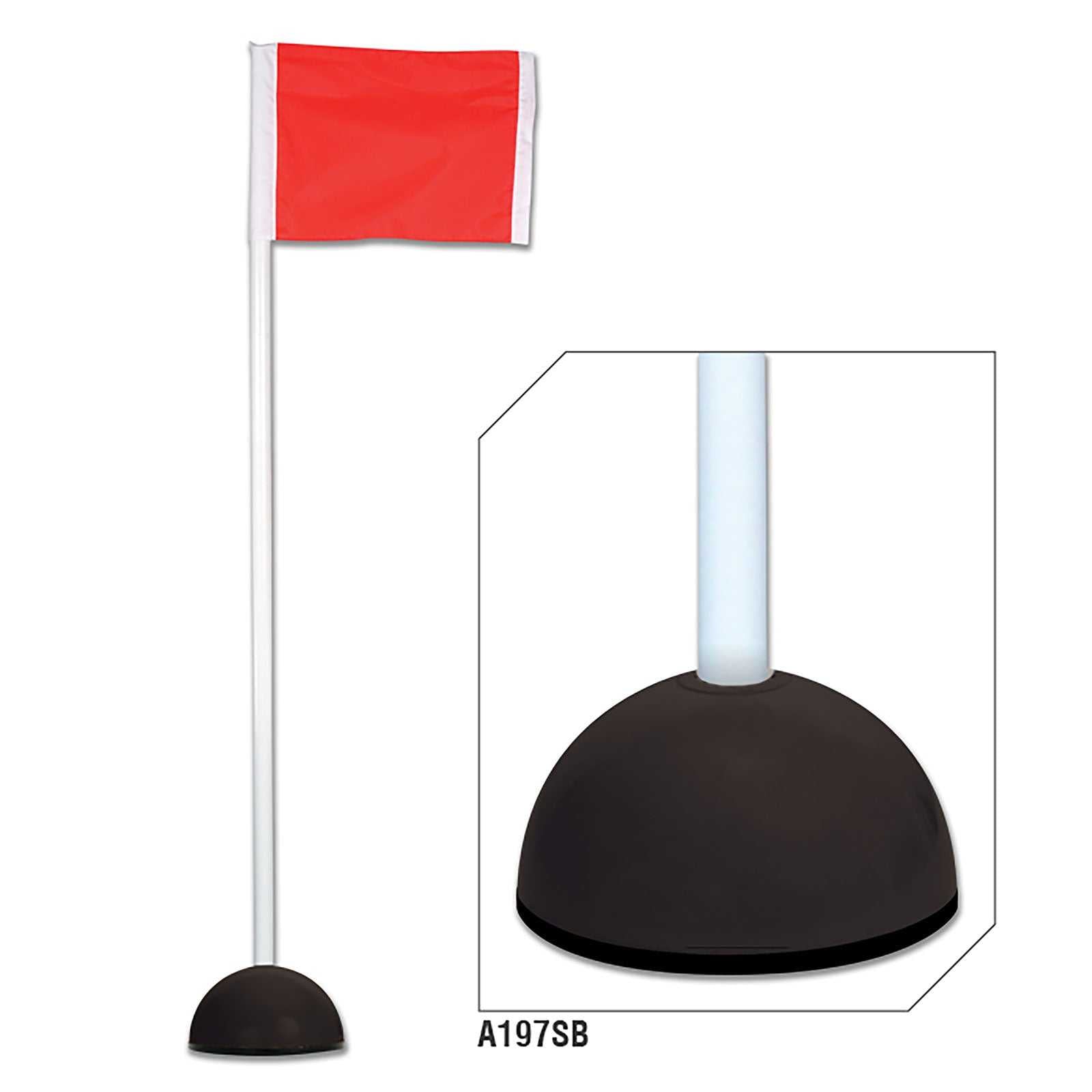 Champro A193SB-A197SB Corner Flags with Sand Bases - HIT a Double