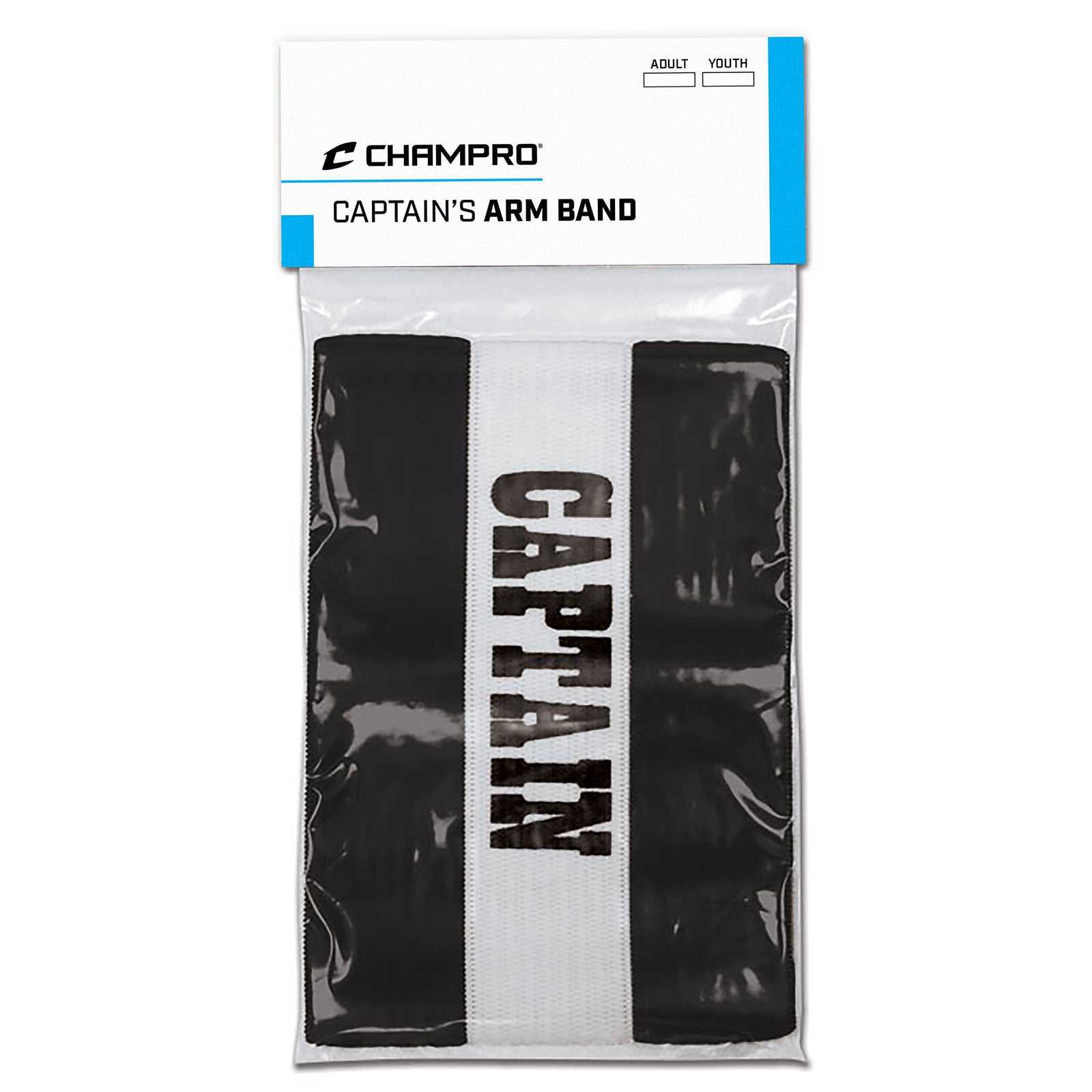 Champro A195 Captain's Arm Bands - Black - HIT a Double