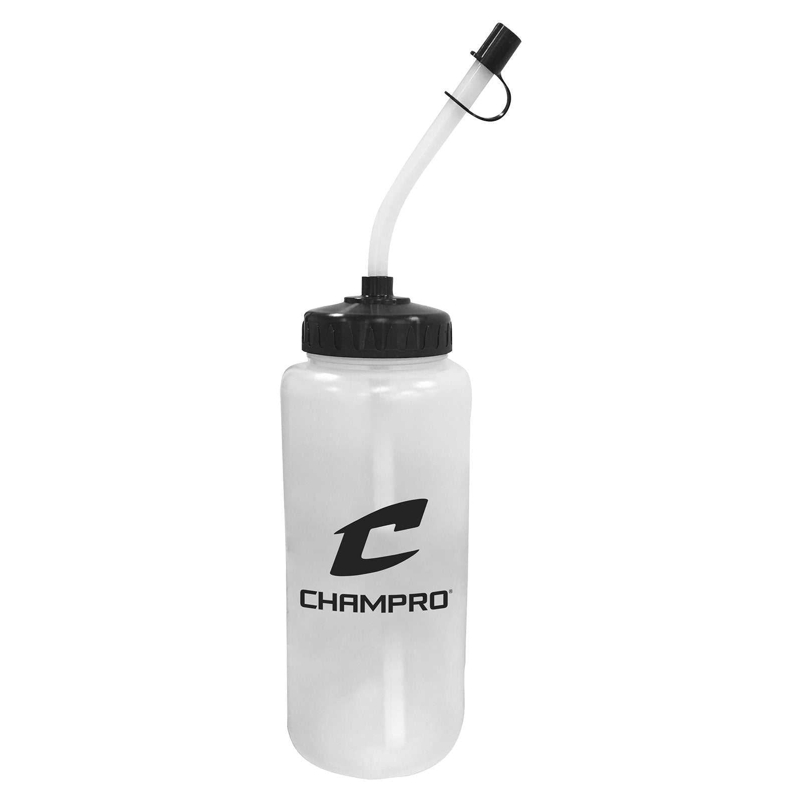 Champro A9S2 Water Bottle with Straw - White - HIT a Double