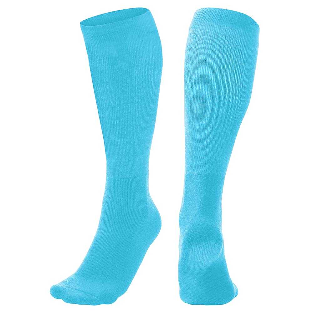 Champro AS2 Multi-Sport Knee High Tube Socks - Light Blue - HIT a Double