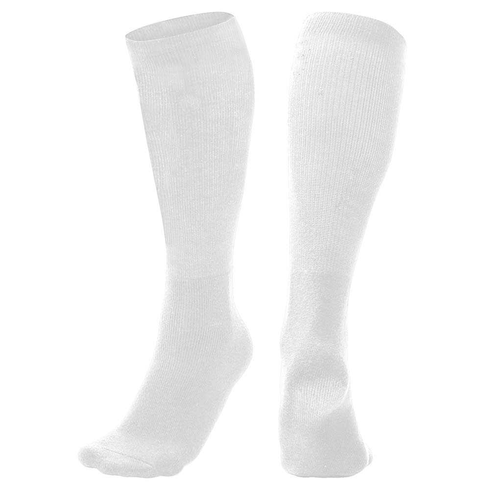 Champro AS2 Multi-Sport Knee High Tube Socks - White - HIT a Double