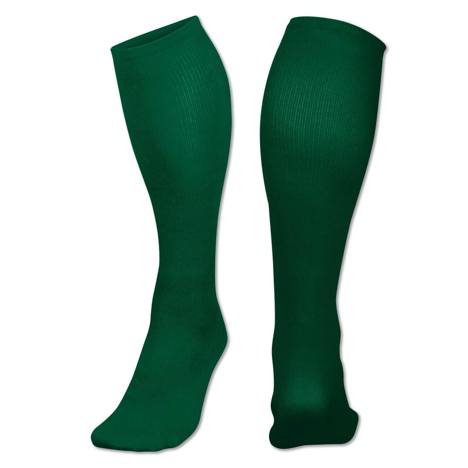 Champro AS5 Featherweight Knee High Socks - Forest Green - HIT a Double