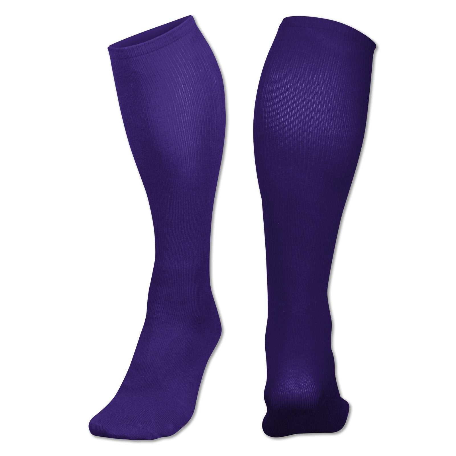 Champro AS5 Featherweight Knee High Socks - Purple - HIT a Double