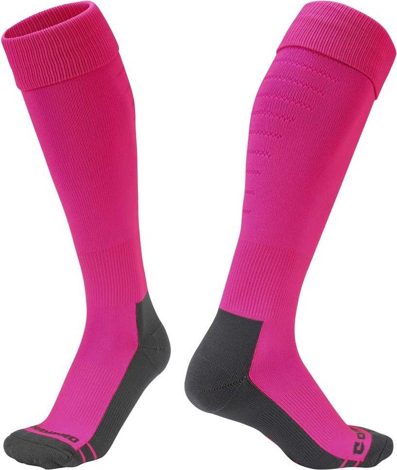 Champro AS6 Player Sock Knee High - Hot Pink - HIT a Double