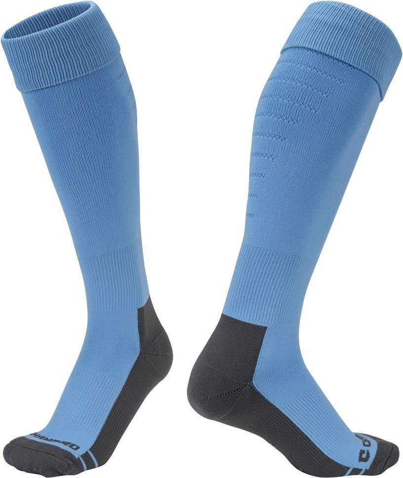 Champro AS6 Player Sock Knee High - Light Blue - HIT a Double