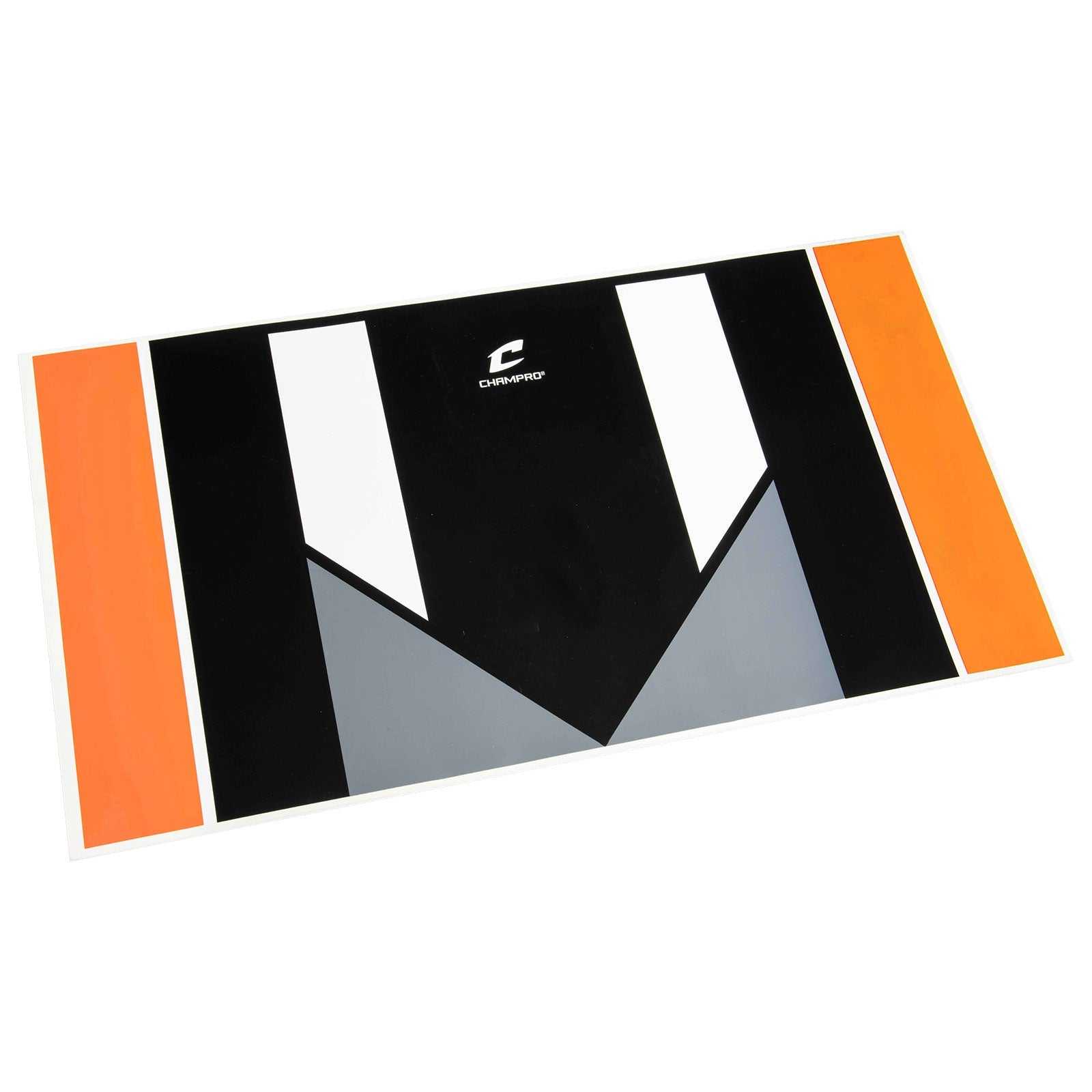Champro B024 Zone Training Home Plate Extension with Color Strike Zones - Multi-Color - HIT a Double