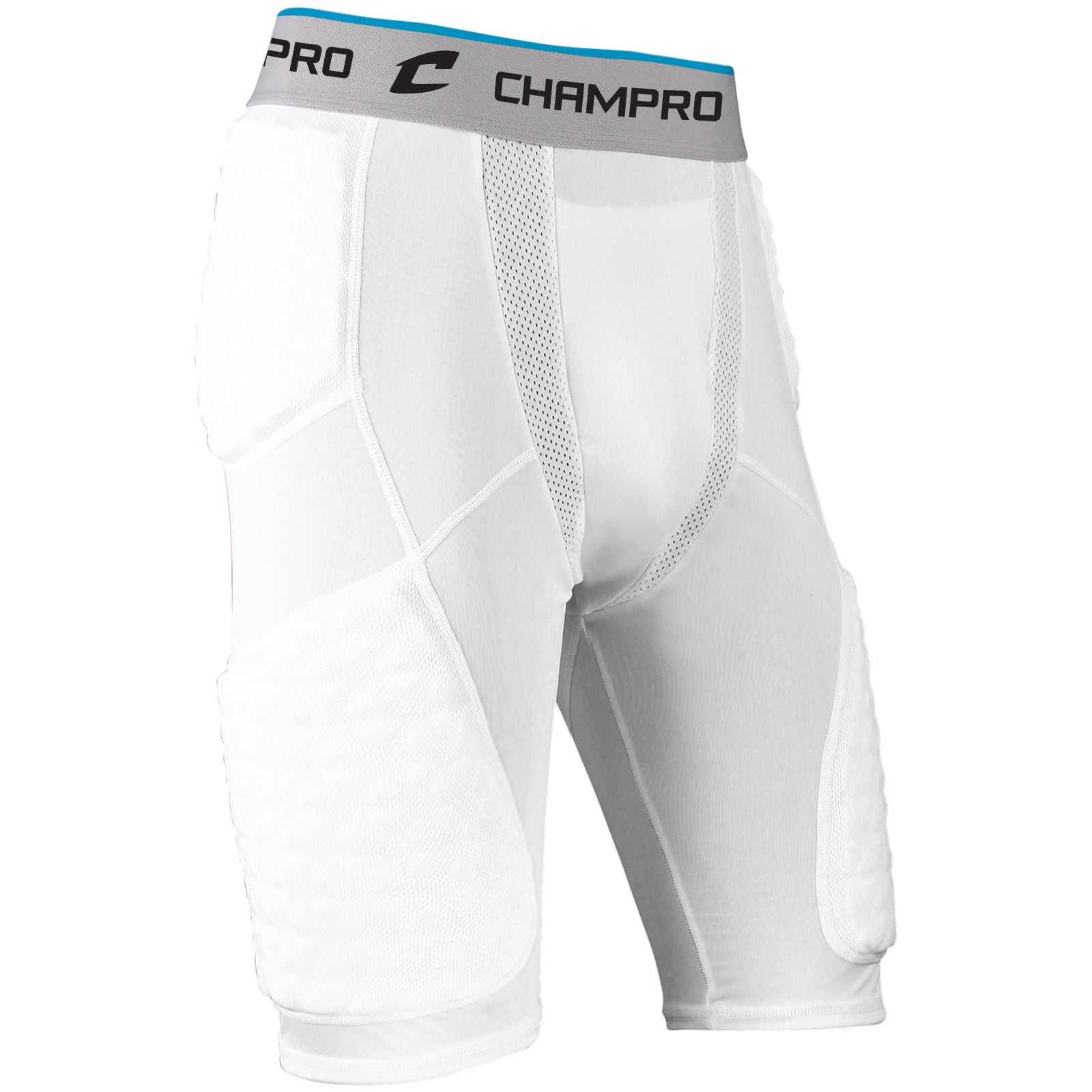 Champro BBGU9 Tri-Flex Padded Short - White - HIT a Double
