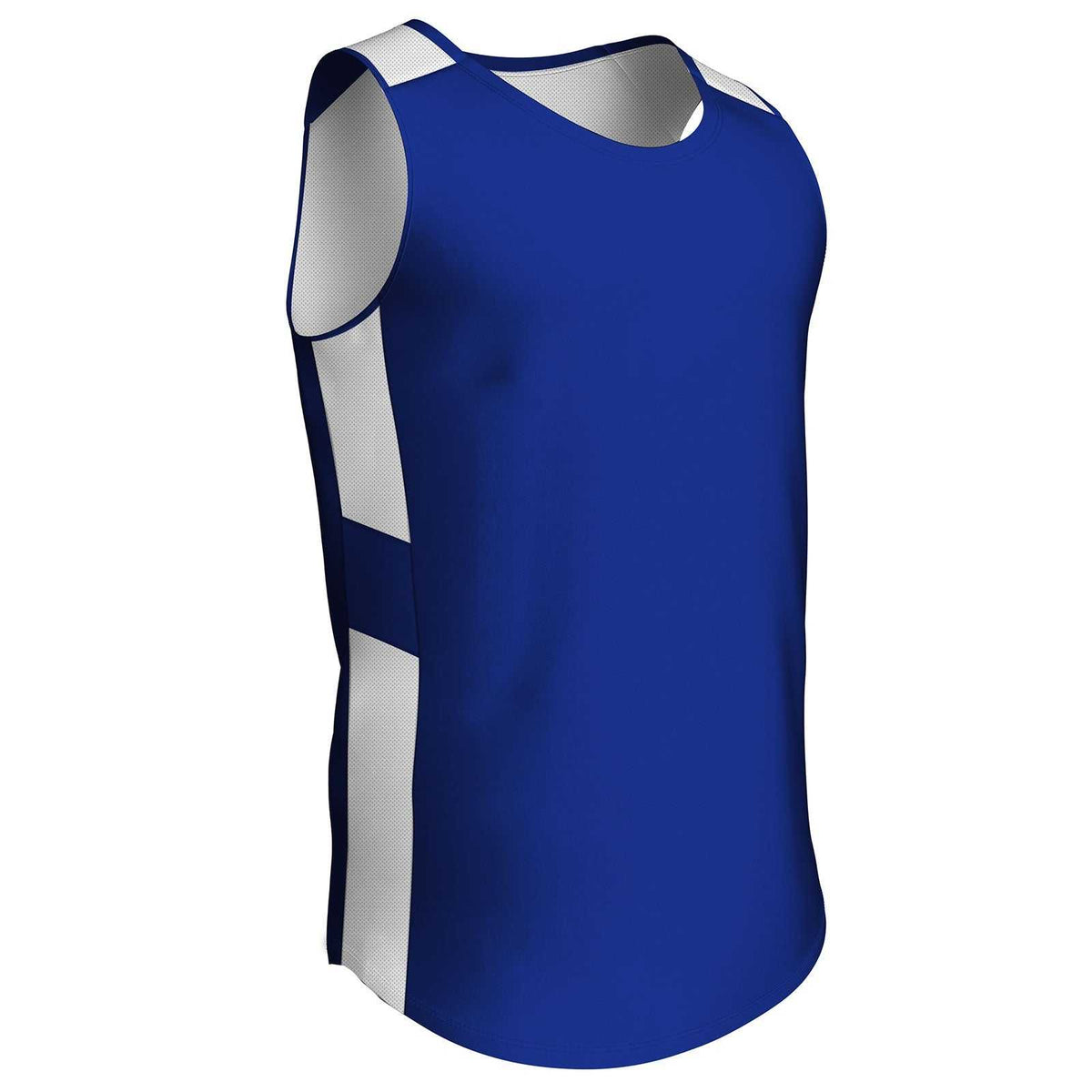 Champro BBJ16 Crossover Reversible Basketball Jersey - Royal White - HIT a Double