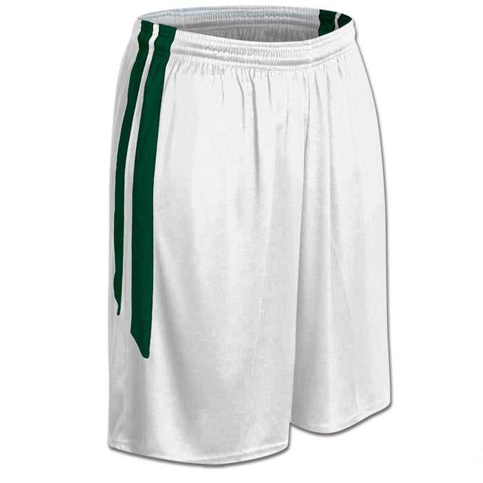 Champro BBS9W Dri-Gear Muscle Basketball Short - White Forest - HIT a Double