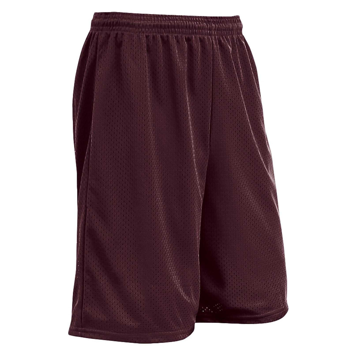 Champro BBT9Y Diesel Short 7&quot; Inseam Youth - Maroon - HIT a Double