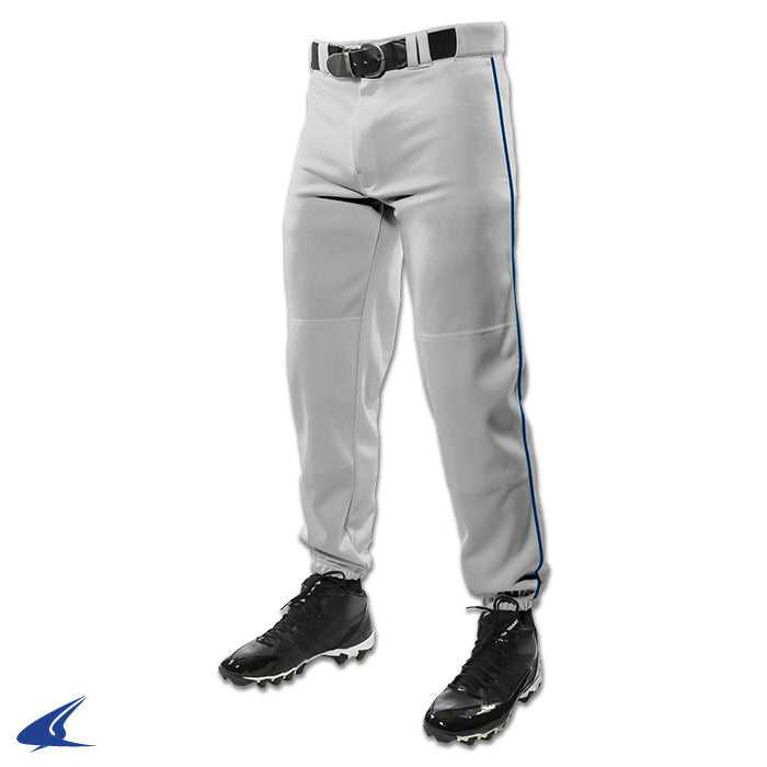 Champro BP91 Triple Crown Baseball Pant with Piping - Gray Navy - HIT a Double