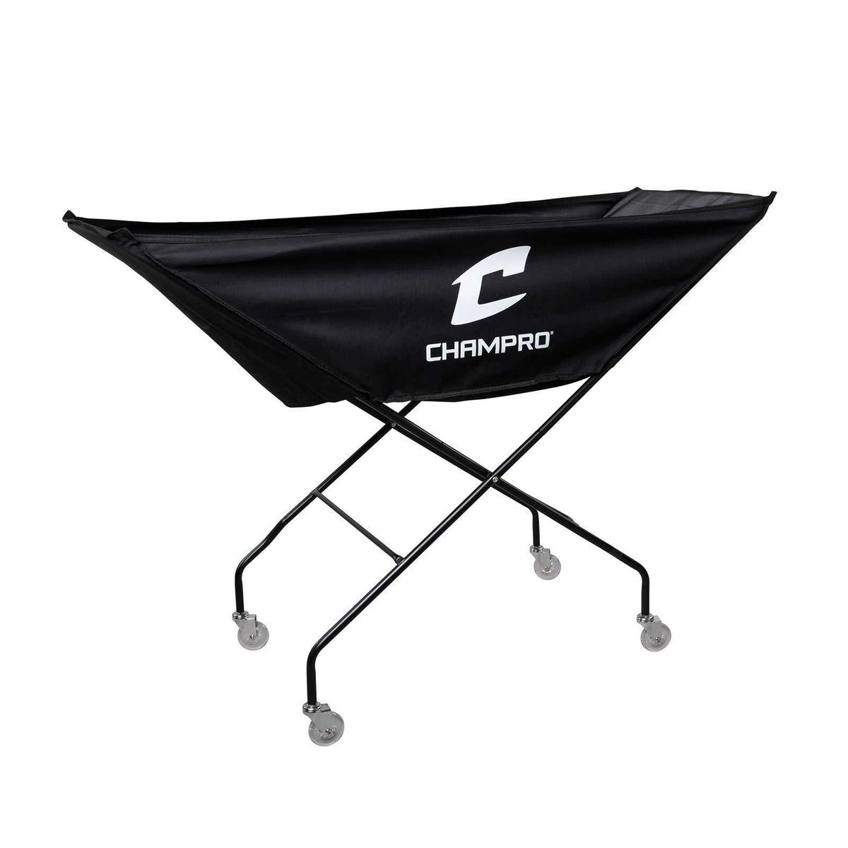 Champro BR22 Hammock Volleyball Ball Cart - Black - HIT a Double