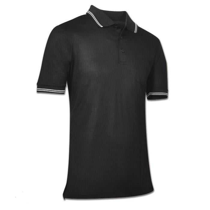 Champro BSR1 Umpire Polo Shirt - Black - HIT a Double