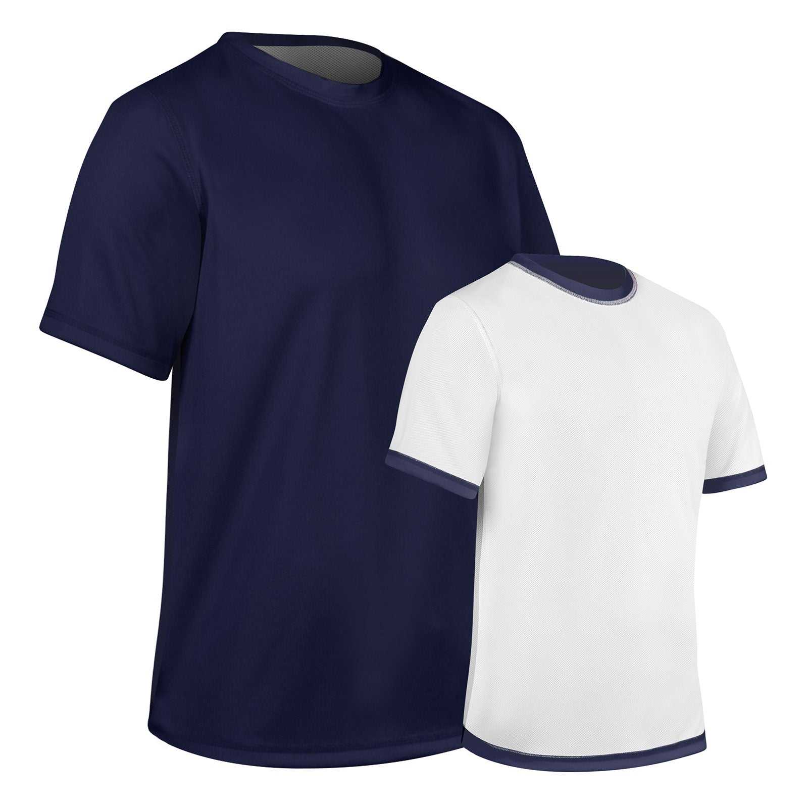 Champro BST10 Revtee Reversible Tee - Navy White - HIT a Double