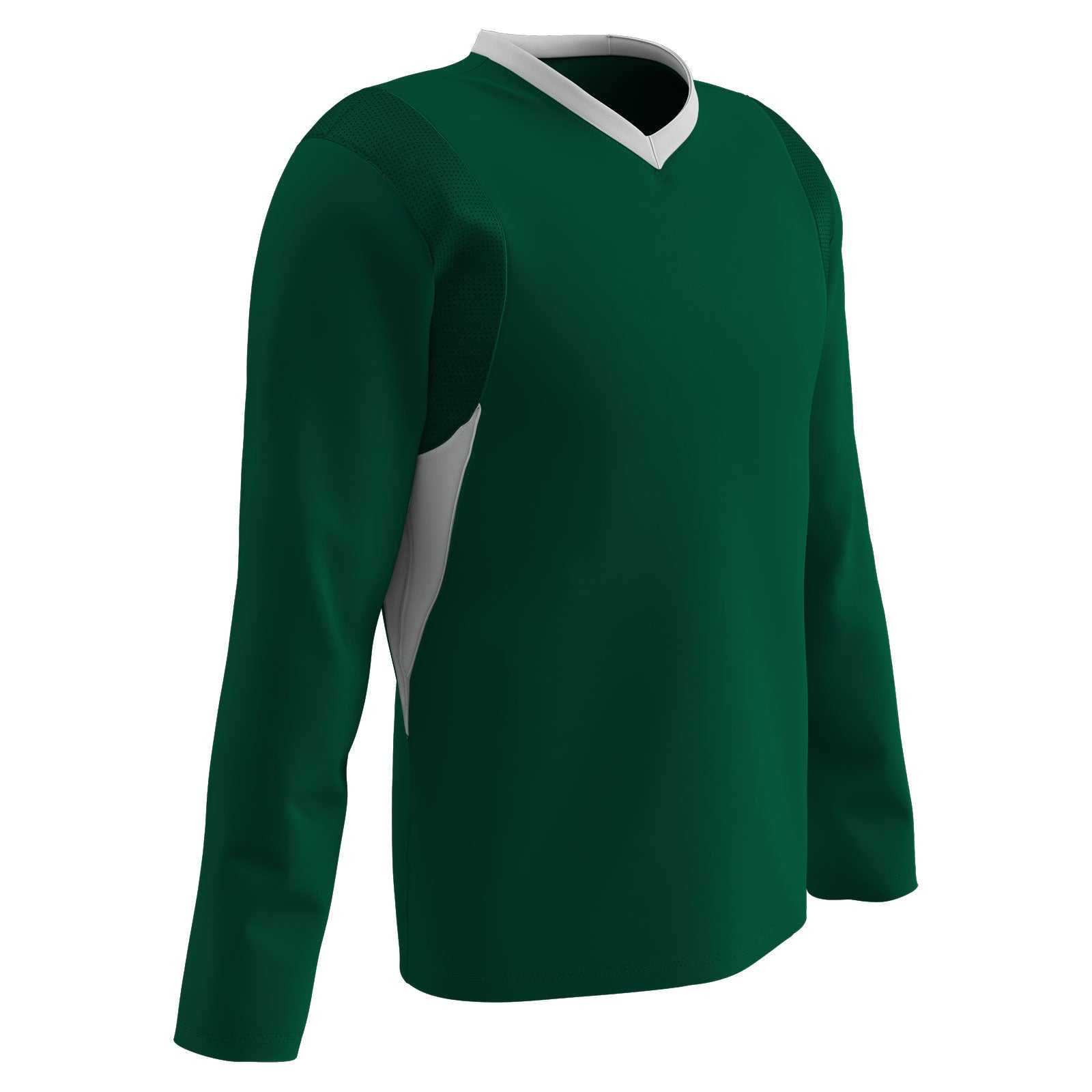 Champro BST16 Key Shooter Shirt - Forest Green White - HIT a Double