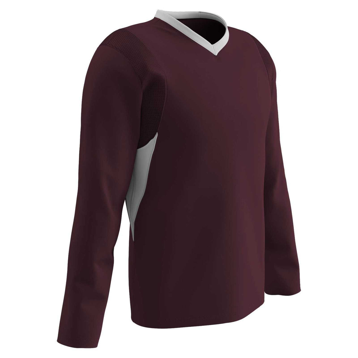 Champro BST16 Key Shooter Shirt - Maroon White - HIT a Double