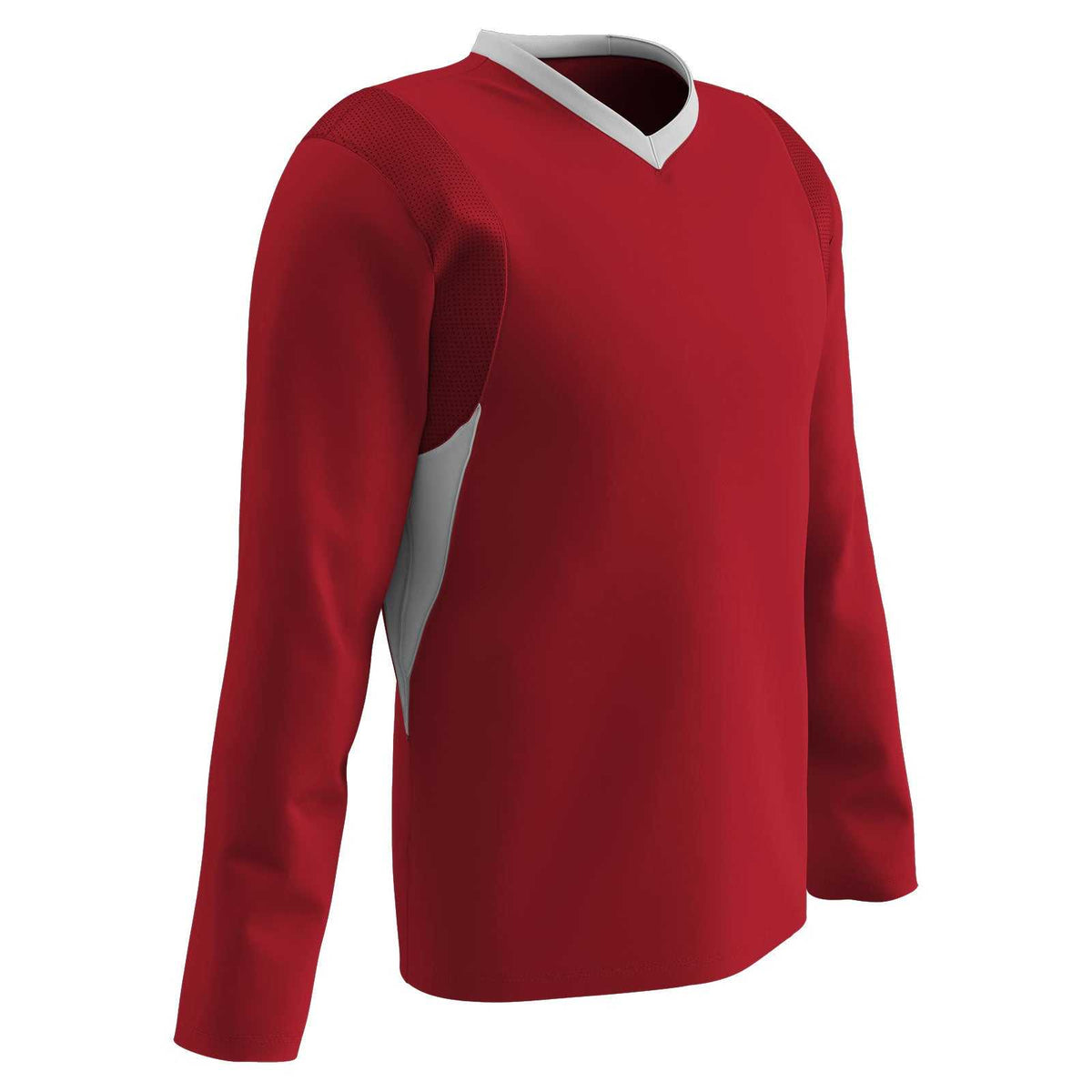 Champro BST16 Key Shooter Shirt - Scarlet White - HIT a Double