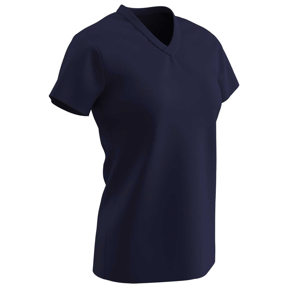 Champro BST21 Star Girls V-Neck Tee - Navy - HIT a Double