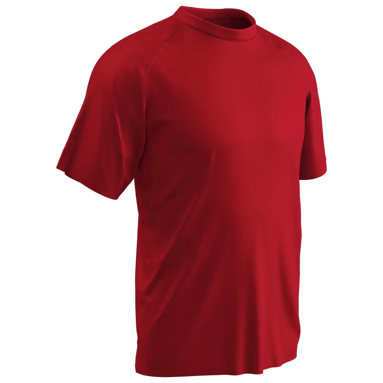 Champro BST85 Dri-Gear Leader T-Shirt - Scarlet - HIT a Double