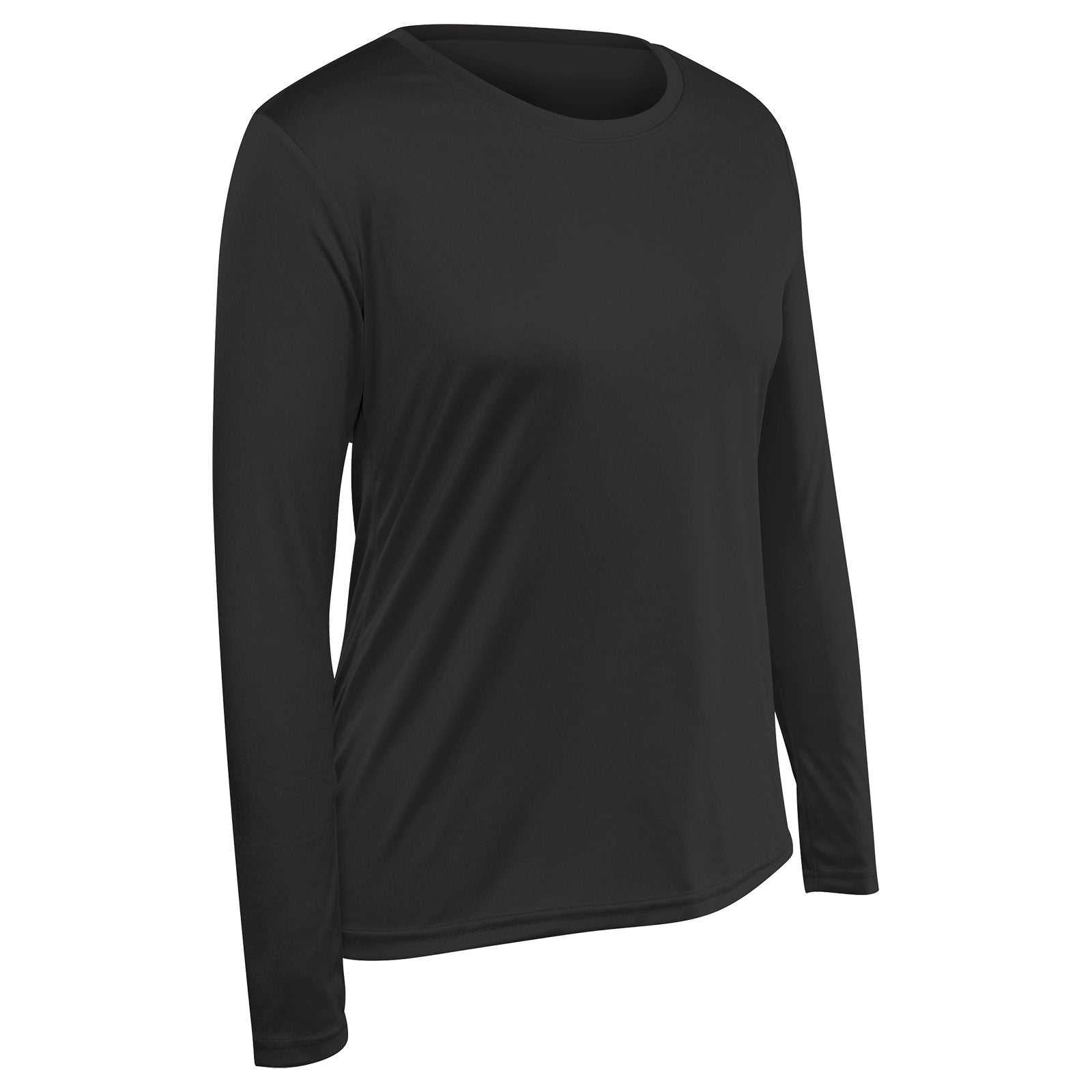 Champro BST99Long SleeveW Vision T-Shirt Long Sleeve - Black - HIT a Double