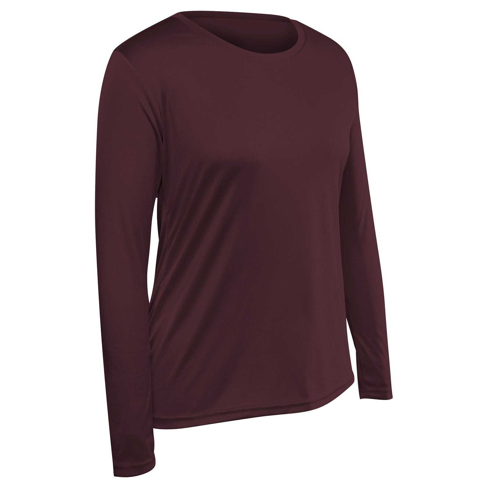 Champro BST99Long SleeveW Vision T-Shirt Long Sleeve - Maroon - HIT a Double