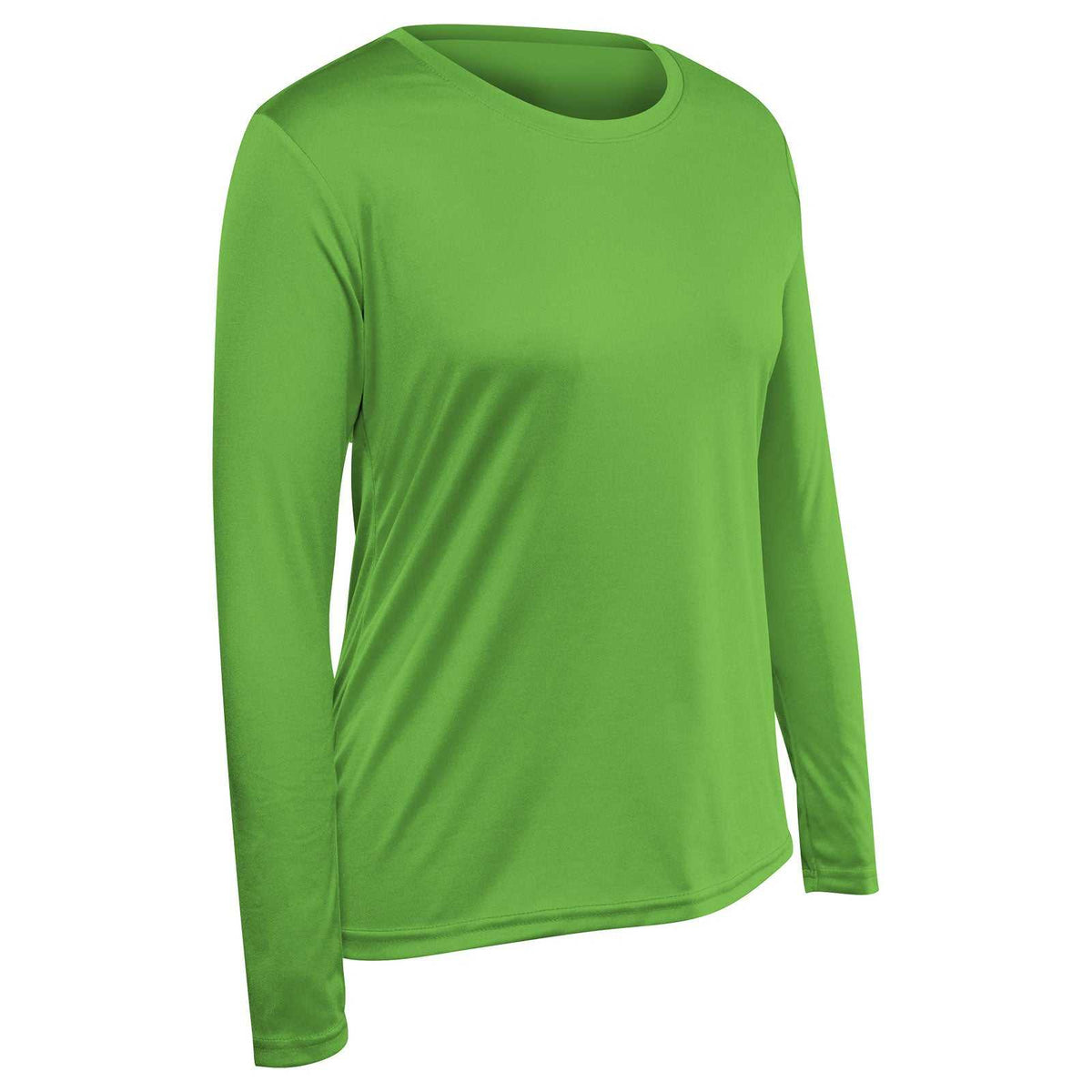 Champro BST99Long SleeveW Vision T-Shirt Long Sleeve - Neon Green - HIT a Double