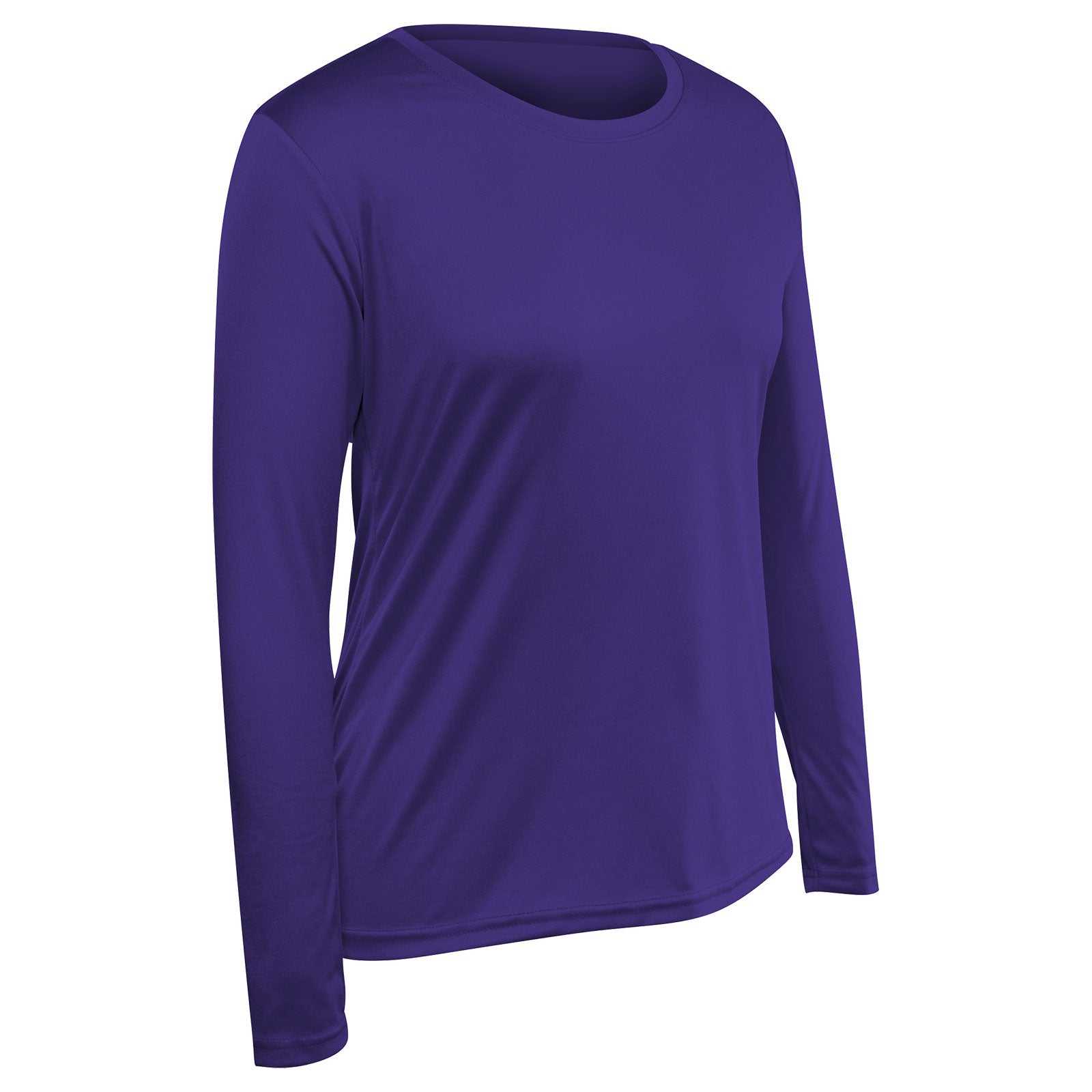 Champro BST99Long SleeveW Vision T-Shirt Long Sleeve - Purple - HIT a Double