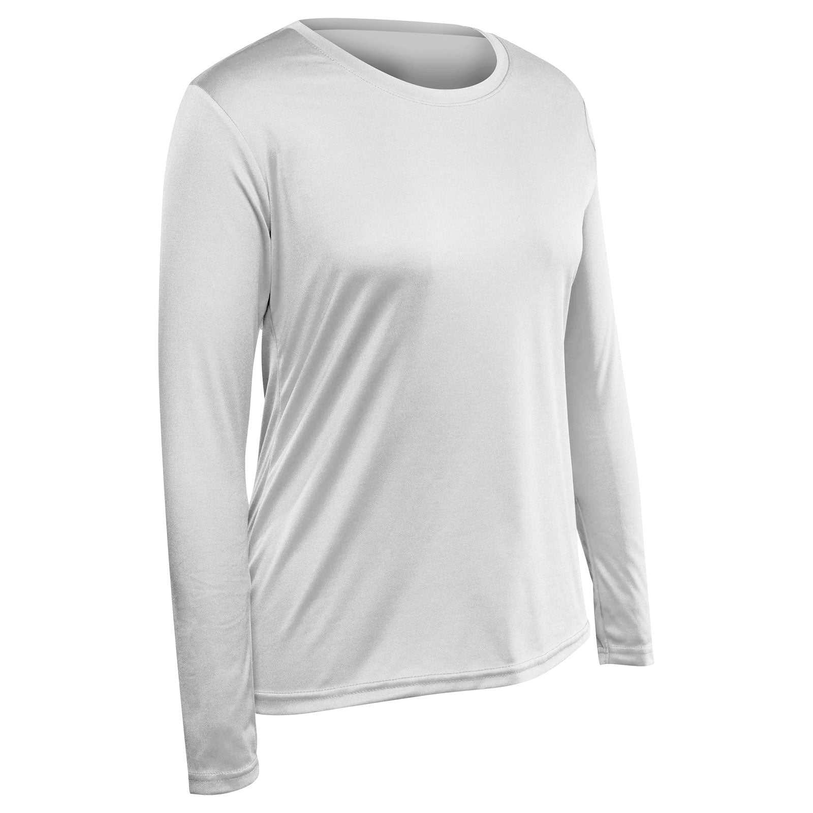 Champro BST99Long SleeveW Vision T-Shirt Long Sleeve - White - HIT a Double
