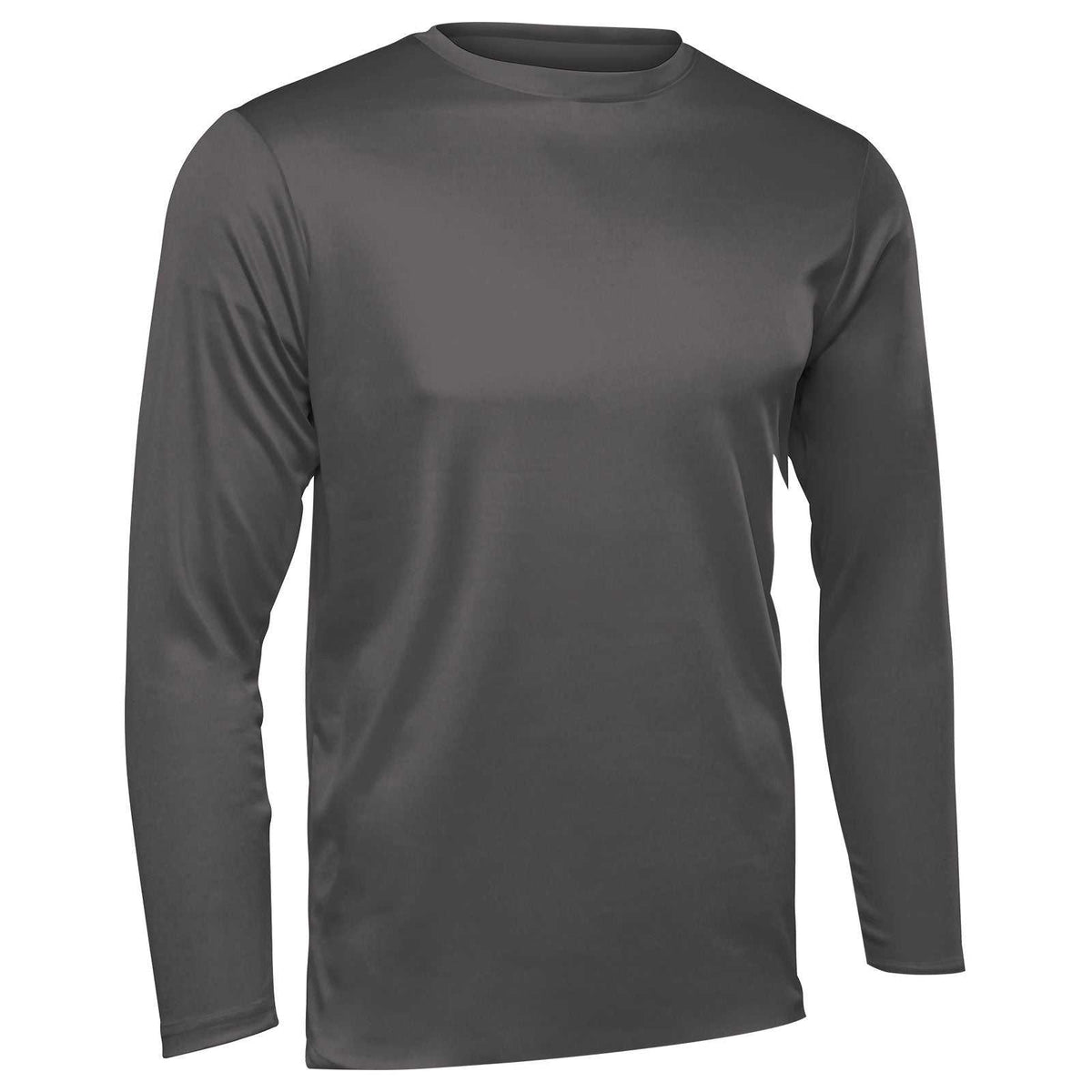 Champro BST99Long Sleeve Vision T-Shirt Long Sleeve - Charcoal - HIT a Double