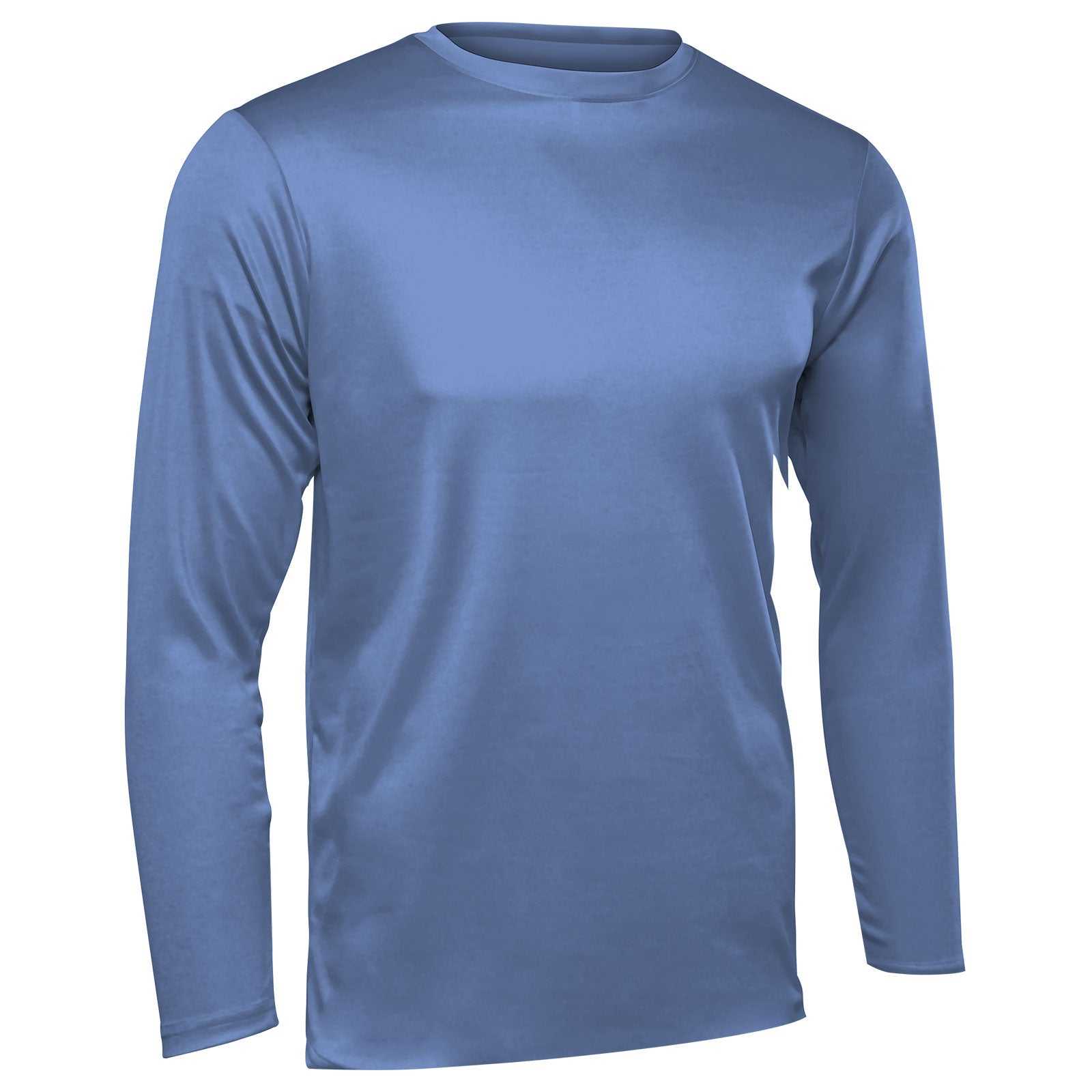 Champro BST99Long Sleeve Vision T-Shirt Long Sleeve - Light Blue - HIT a Double