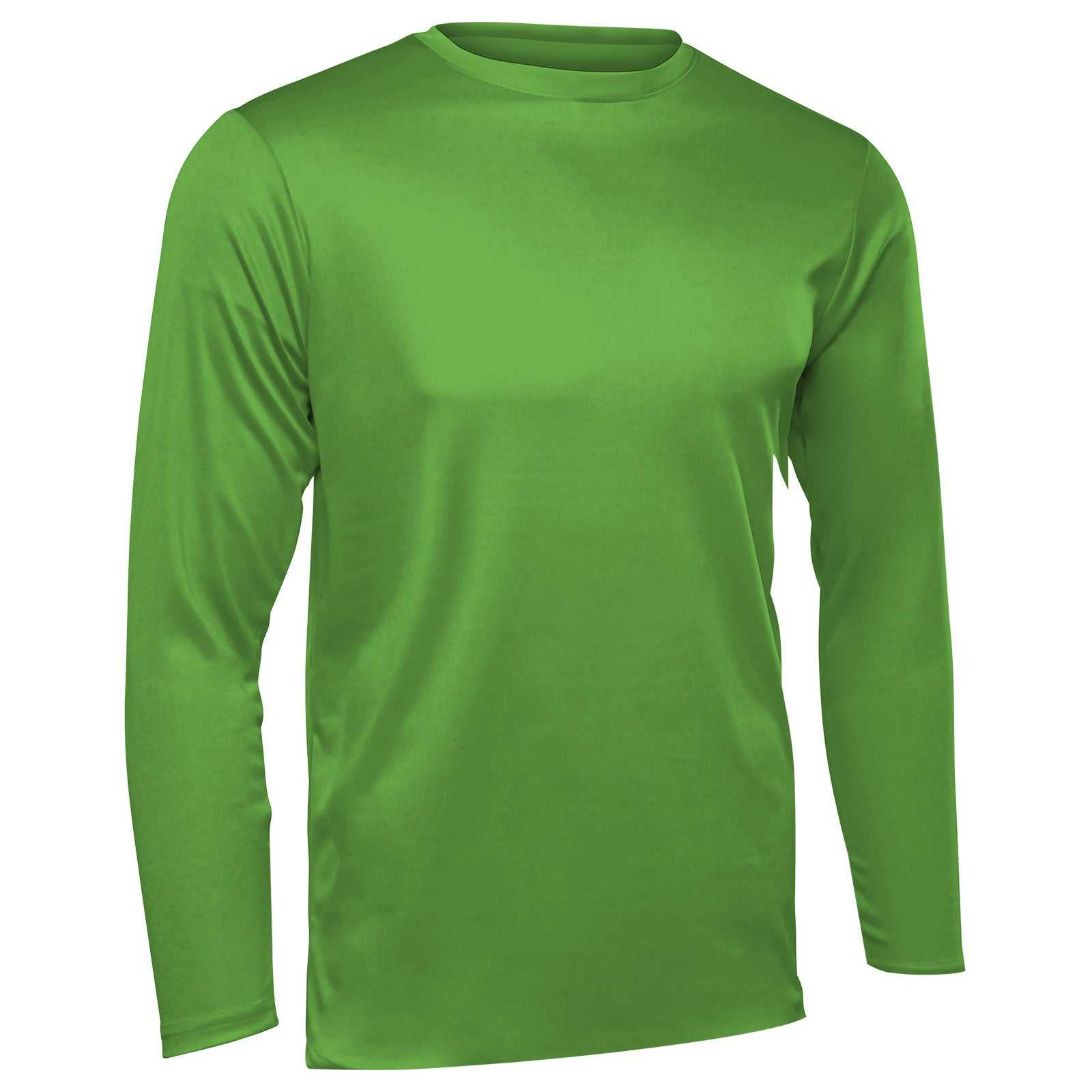 Champro BST99Long Sleeve Vision T-Shirt Long Sleeve - Neon Green - HIT a Double