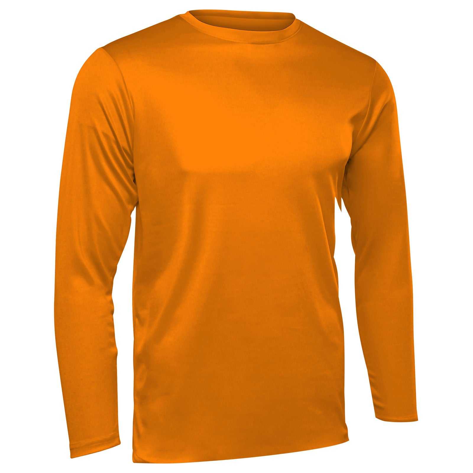 Champro BST99Long Sleeve Vision T-Shirt Long Sleeve - Neon Orange - HIT a Double