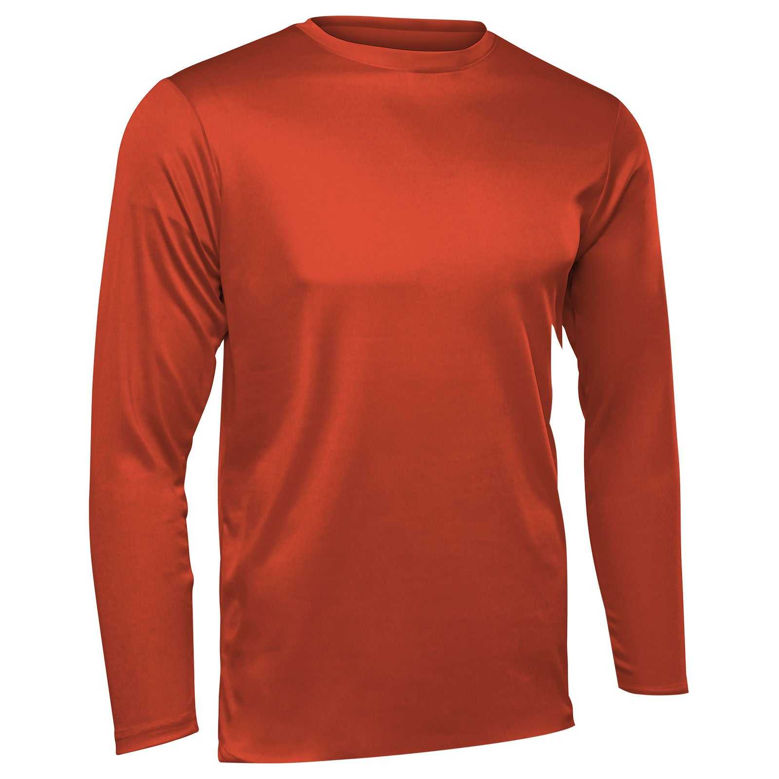 Champro BST99Long Sleeve Vision T-Shirt Long Sleeve - Orange - HIT a Double