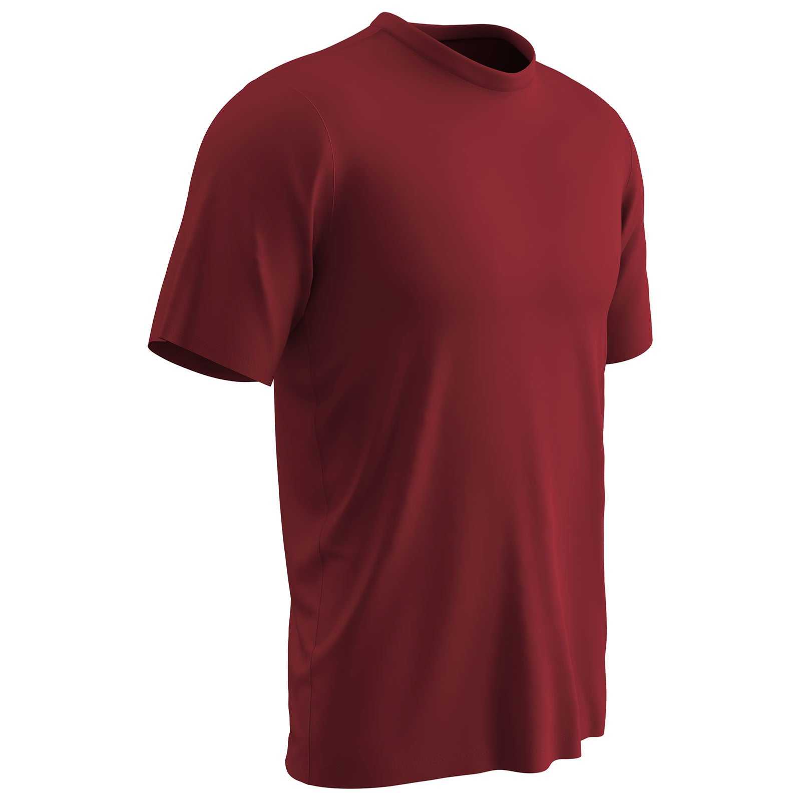 Champro BST99 Vision T-Shirt - Cardinal - HIT a Double