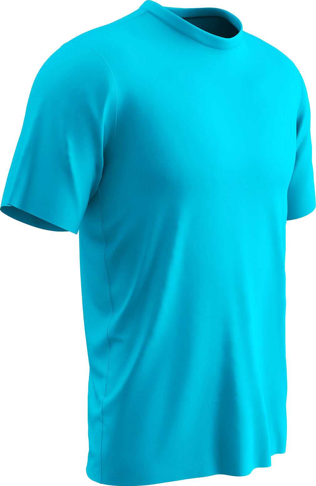 Champro BST99 Vision T-Shirt - Neon Blue - HIT a Double