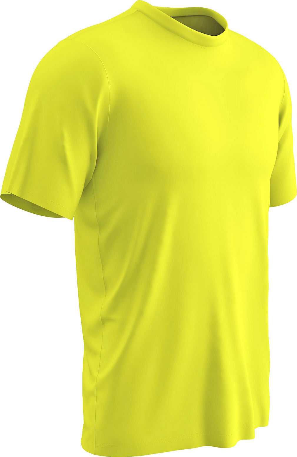 Champro BST99 Vision T-Shirt - Optic Yellow - HIT a Double