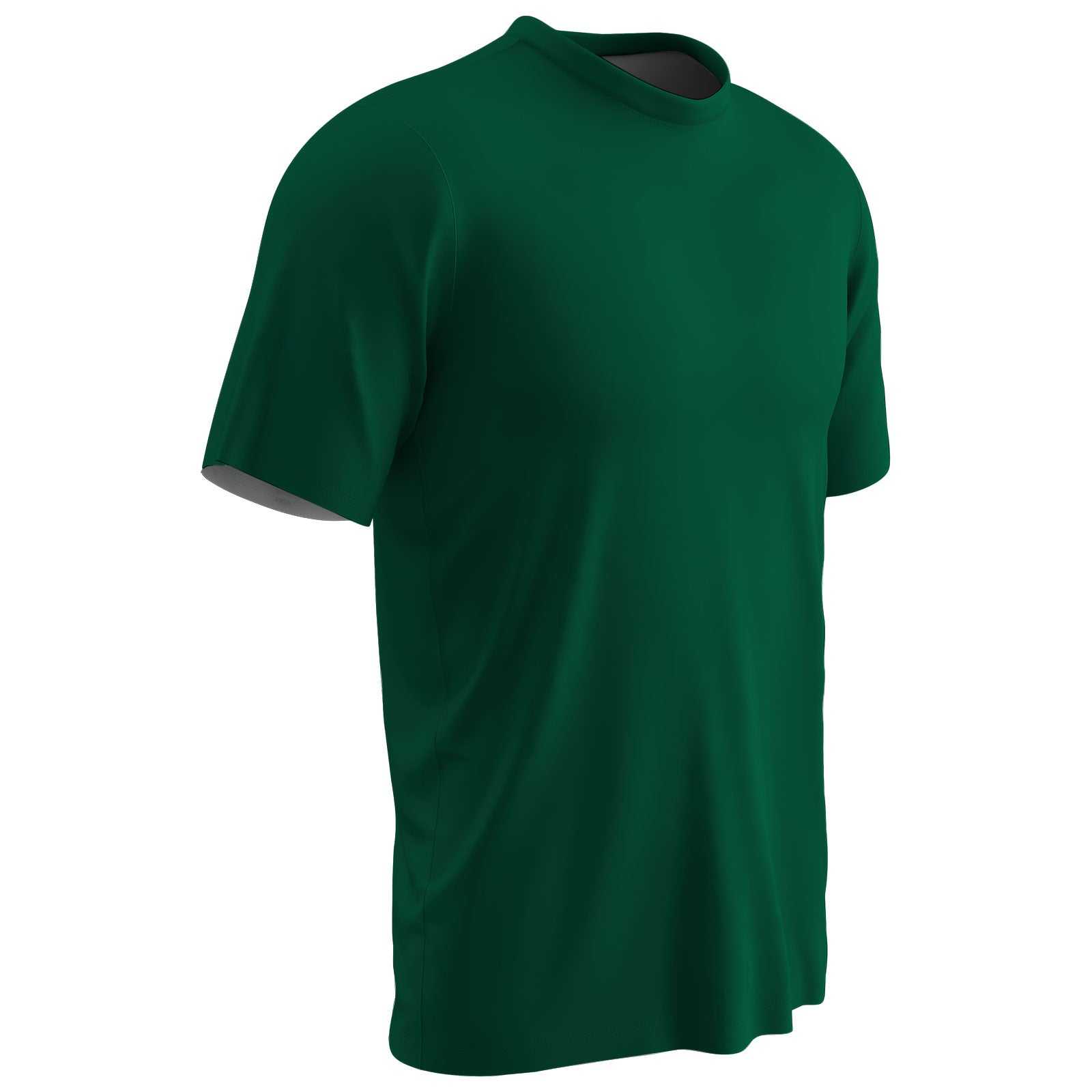 Champro BSTK9 Double Stock Reversible Tee - Forest Green White - HIT a Double