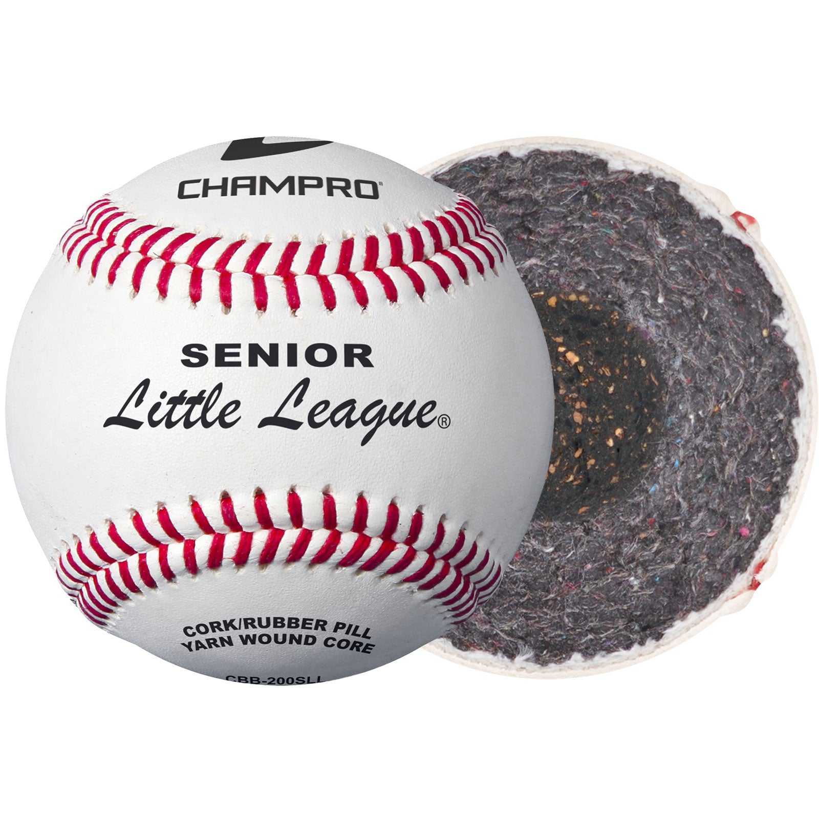 Champro CBB-200SLL Senior Little League Game RsFull Grain Leather Cover - HIT a Double
