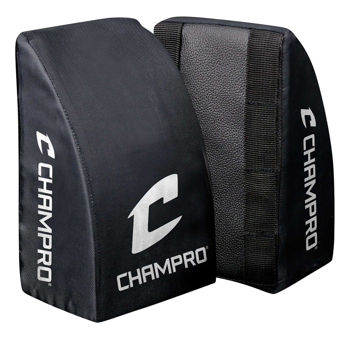 Champro CG28B Catcher&#39;s Knee Support Youth Black Pair - Black - HIT a Double