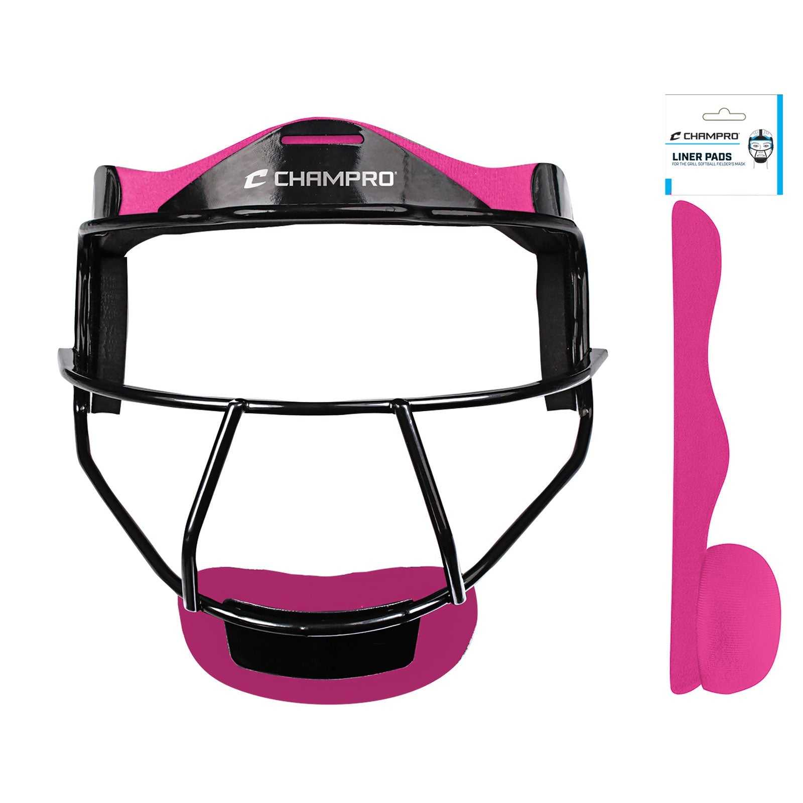 Champro CM01LP The Grill Softball Fielder's Liner Pad - Hot Pink - HIT a Double