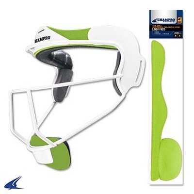 Champro CM01LP The Grill Softball Fielder&#39;s Liner Pad - Lime Green - HIT a Double