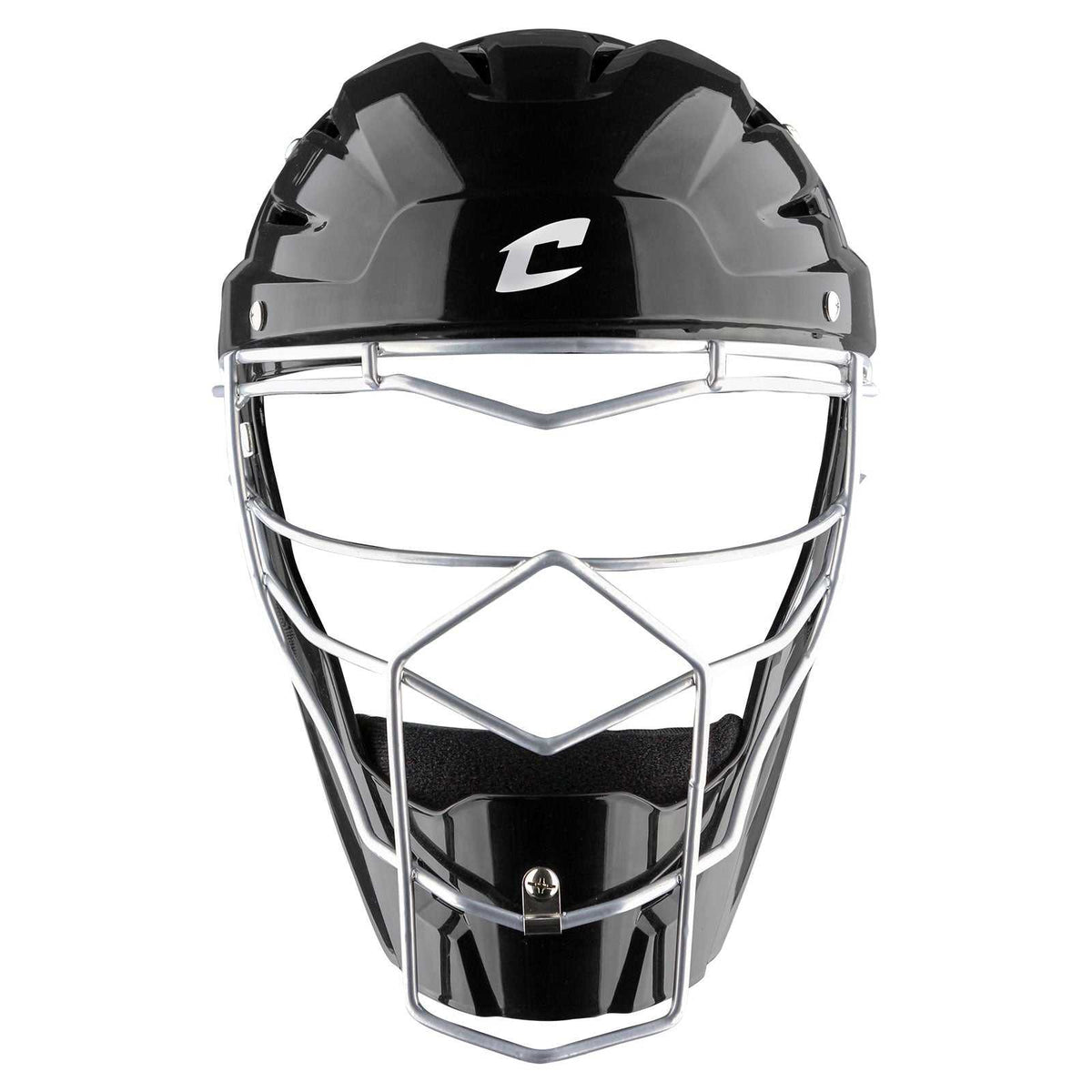 Champro CM75 Optimus Catcher&#39;s Helmet - Black - HIT A Double